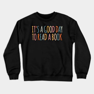 To Read a Book  Library Reading Women Crewneck Sweatshirt